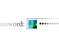 Image d'un hash visuel tiré d'un mot de passe