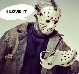 Jason loves crocks