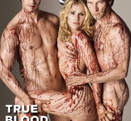 3 personnages principaux de true blood, nus