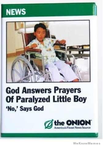 God answer prayers of paraluzed little boy