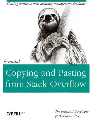 Copying and pasting from stackoverflow, the o'reilly book